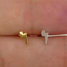 Labret de Titânio com Raio Liso - 1,2mm - Dourado