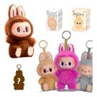 Labubu Boneco de Pelúcia Chaveiro Raro Colecionável Macio Mini Brinquedo Surpresa Divertido Criativo