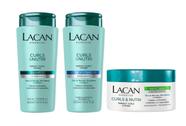 Lacan Curls e Nutri Kit Shampoo+Condicionador+Máscara