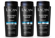 Lacan Indispensable Kit Shampoo Condicionador e Leave-in