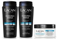 Lacan Indispensable Kit Shampoo Condicionador e Máscara