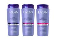 Lacan Kit Shampoo Condicionador e Leave-in Liso