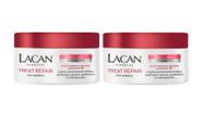 Lacan Pós Química - 2un Máscara Reparação Intensiva 300g Lacan Pós Química - 2un Máscara Reparação Intensiva 300g