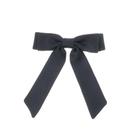 Laço de cabelo duplo fernanda crepe preto