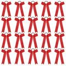 Laço de cabelo elástico Cheer Bows CEELGON College Style 20 peças