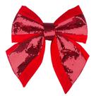 Laço de Natal 20X22cm Cazza Vermelha