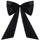 Laço Decorativo TONIFUL Gigante 60x105cm Cetim Preto Laço Decorativo TONIFUL Gigante 60x105cm Cetim Preto