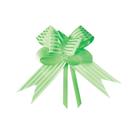 Laço Fácil Médio Listrado c/ 10 un Verde - Cromus Laço Fácil Médio Listrado c/ 10 un Verde - Cromus