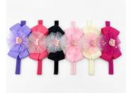 Laço Faixa Bebê Tiara Luxo Tule Arco-íris Macia Infantil 1 Und Laço Faixa Bebê Tiara Luxo Tule Arco-íris Macia Infantil 1 Und