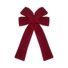 Laço Grande Vermelho Para O Topo Da Árvore De Natal, Decorações Externas Para O Natal, Para a Porta
