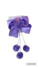Laço infantil Roxo com pompom