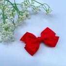 Laço liso vermelho fofura Laço liso vermelho fofura