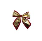 Laço Natalino Dourado com Vermelho NATLA02D - Multiart Laço Natalino Dourado com Vermelho NATLA02D - Multiart