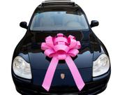 Laço para Carro Wuliim 76 cm Rosa em Vinil Impermeável com Ímã Laço para Carro Wuliim 76 cm Rosa em Vinil Impermeável com Ímã