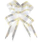 Laco Pronto Decorado 18MMX34CM Branco Fio Dourado