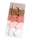 Laços de Cabelo Bebê Turbante Bebê Lacinhos de Bebê Kit c/5