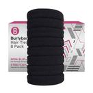 Laços de cabelo Burlybands grandes para cabelos grossos, pesados ou encaracolados x8
