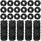 Laços de cabelo de cetim de seda Scrunchies Giegxin 80 peças para mulheres