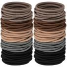 Laços de Cabelo Hageolan Multicoloridos (120 Unidades) - Para Cabelos Grossos