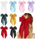 Laços de cabelo para mulheres e meninas, clipes de cabelo Ribbon Bow Laços de cabelo para mulheres e meninas, clipes de cabelo Ribbon Bow