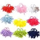 Laços de cabelo PIDOUDOU Boutique Girls' Solid Curly Korker Bow x18