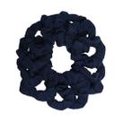 Laços de cabelo Scrunchies Motique Accessories Solid Navy (pacote com 12)