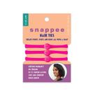 Laços de cabelo SWIRLYCURLY Snap para cabelos grossos, naturais e encaracolados (pacote com 3)