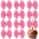Laços de fita de cetim AIMUDI Hot Pink 24 unidades para artesanato