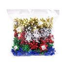 Laços De Natal De 5cm, 60 Peças, Festivos, Estrelas 3D, Flores, Fitas Autoadesivas, Decorativas Para