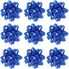 Laços de presente DYSHIPEN, pacote com 24, azul escuro, 9 cm