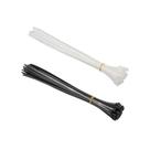 Laços de zíper Simple Deluxe, nylon com travamento automático, 30 cm, 100 unidades