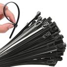 Laços de zíper VTECHOLOGY 100 unidades de nylon industrial pesado de 20 cm