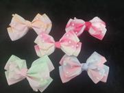 Laços Presilha De Cabelo Bico Pato Colorido Infantil