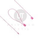 Lacre de Autenticidade para Tag de Roupas com 1 Ponta Rosa Chiclete 1.000 Peças