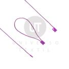 Lacre de Autenticidade para Tag de Roupas com 1 Ponta Roxo 1.000 Peças