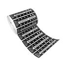 Lacre De Segurança Para Delivery Alimento Seguro 100X30mm 33 Metros Preto Lacre De Segurança Para Delivery Alimento Seguro 100X30mm 33 Metros Preto