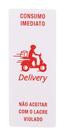 Lacre De Segurança Retangular P/ Delivery - 1000 Unid F:175