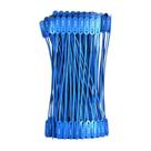 Lacre Para Malote Azul 16cm100 Unidades Diversos Usos
