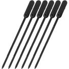 Lacre Para Malote Numerado Escada Plástico Preto 16cm Com 100 Peças Tykheplas Ref: 160043