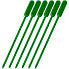 Lacre Para Malote Numerado Escada Plástico Verde 16cm Com 100 Peças Tykheplas Ref: 160048