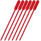 Lacre Para Malote Numerado Escada Plástico Vermelho 23cm Com 100 Peças Tykheplas Ref: 230045