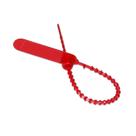 Lacre para malote vermelho 16 cm 100 un Lacre para malote vermelho 16 cm 100 un