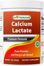 Lactato de cálcio em pó Best Naturals 454g