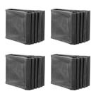 Ladder Feet Covers, almofadas de borracha ULTECHNOVO, 4 peças, antiderrapantes