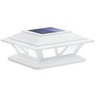 Lado do poste solar em 2 modos LED branco quente/frio