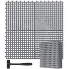 Ladrilhos de Piso Drydiet 12 Peças 30 x 30 cm Antiderrapantes Cinza Ladrilhos de Piso Drydiet 12 Peças 30 x 30 cm Antiderrapantes Cinza