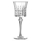 LADY DIAMOND TAÇA VINHO 20x8x8cm 190ml CRISTAL TRANSP 6PÇ