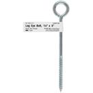 Lag Thread Eyebolt Steel 6 cm x 13 cm Hampton zincado