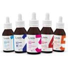 Lakma Kit Fluidos Faciais 5x50ml Hidratação, Firmeza e Renovação