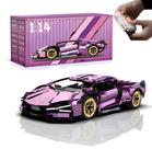 Lamborghini de montar com 1280 peças + kit de motorização e controle remoto